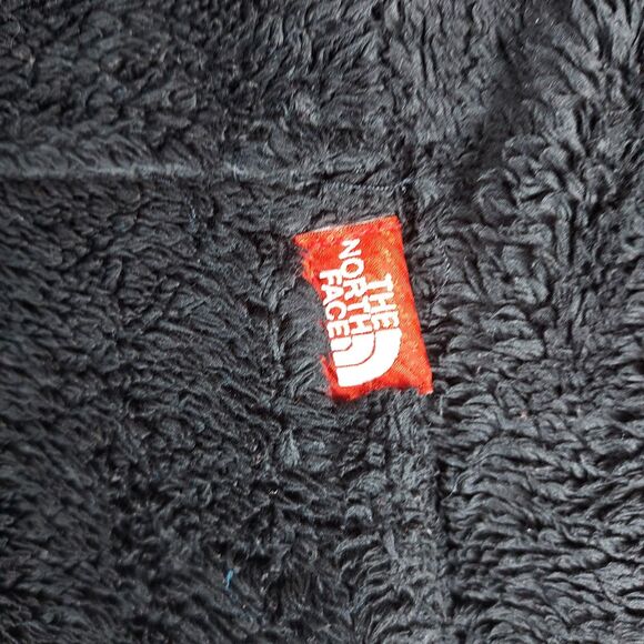 The North Face Women’s Black Fleece Pullover Medium 1/4 Zip Soft Plush - Picture 4 of 9